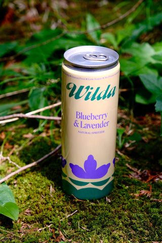 Wilda - Blueberry & Lavender Natural Spritzer (24-pack)