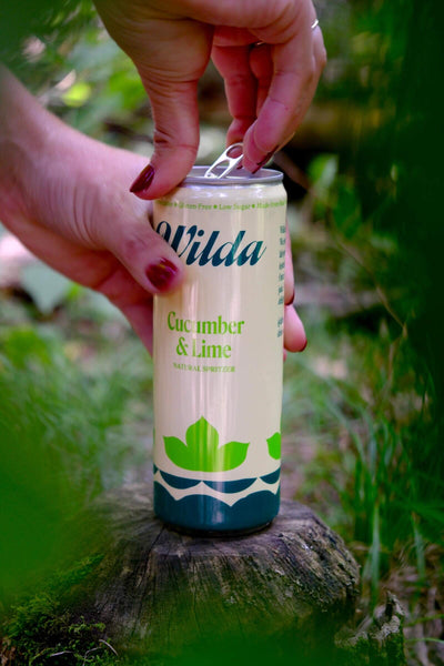 Wilda - Cucumber & Lime Natural Spritzer (24-pack)