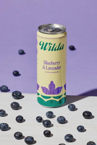 Wilda - Blueberry & Lavender Natural Spritzer (24-pack)