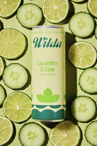 Wilda - Cucumber & Lime Natural Spritzer (24-pack)